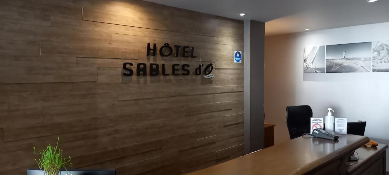 Hotel Sables D'O Et Son Restaurant Le 16 Bis Les Sables-dʼOlonne Exteriör bild